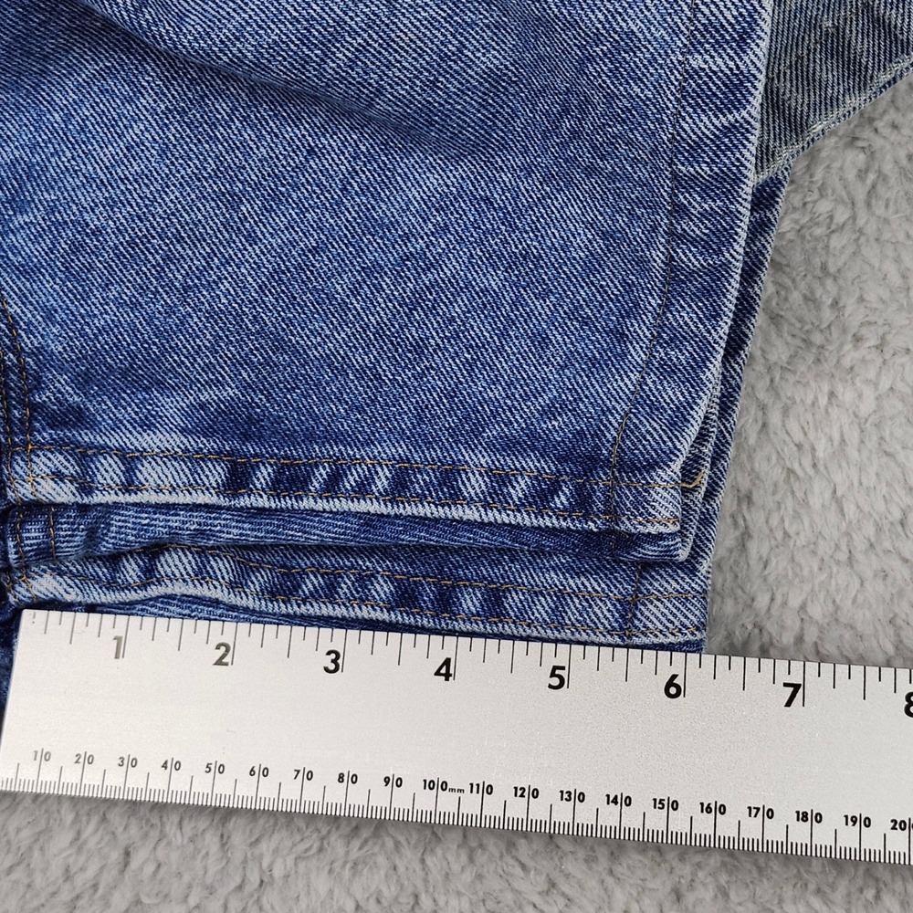 Rustler Denim Jean Shorts Mens 42‎ Relaxed Fit 2 Pair Workwear Grunge Distressed - Picture 9 of 10